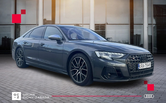 Audi S8 cena 569900 przebieg: 10066, rok produkcji 2022 z Sławno małe 529